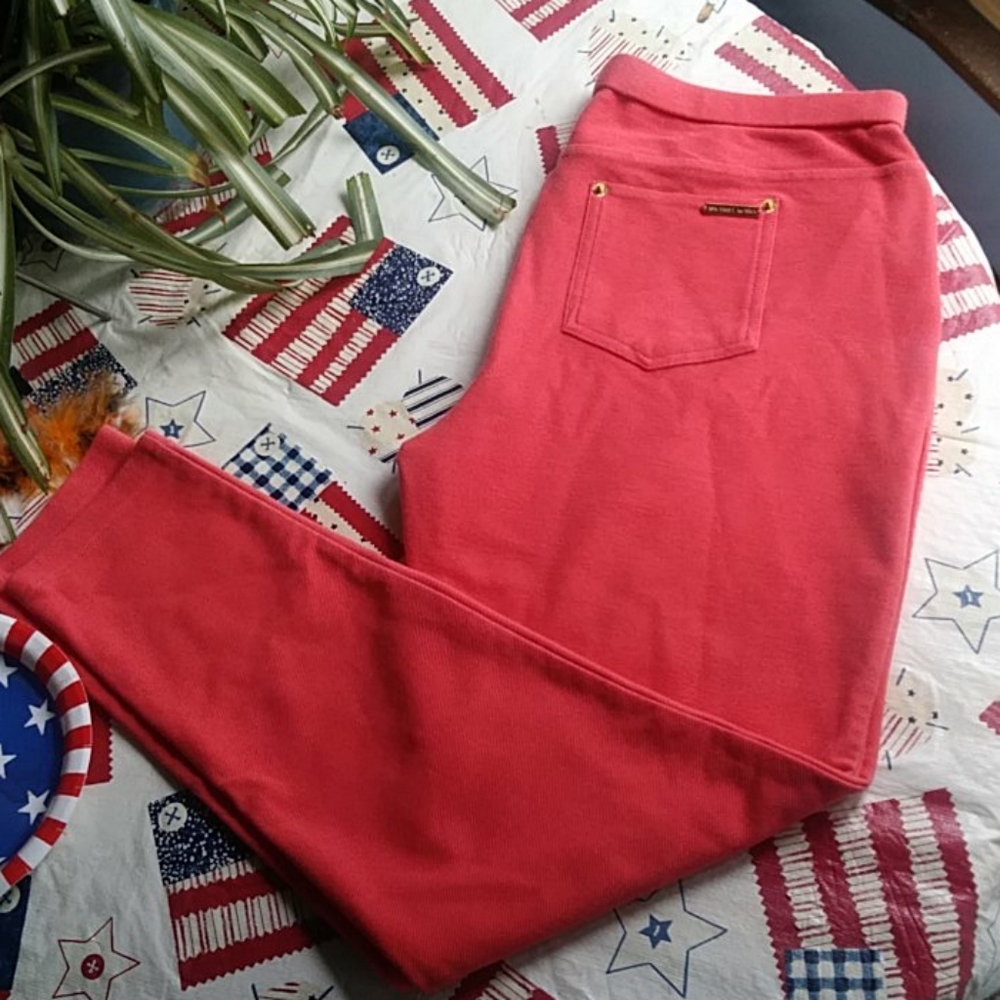 Michael Kors Salmon Legging Jegging Size Large